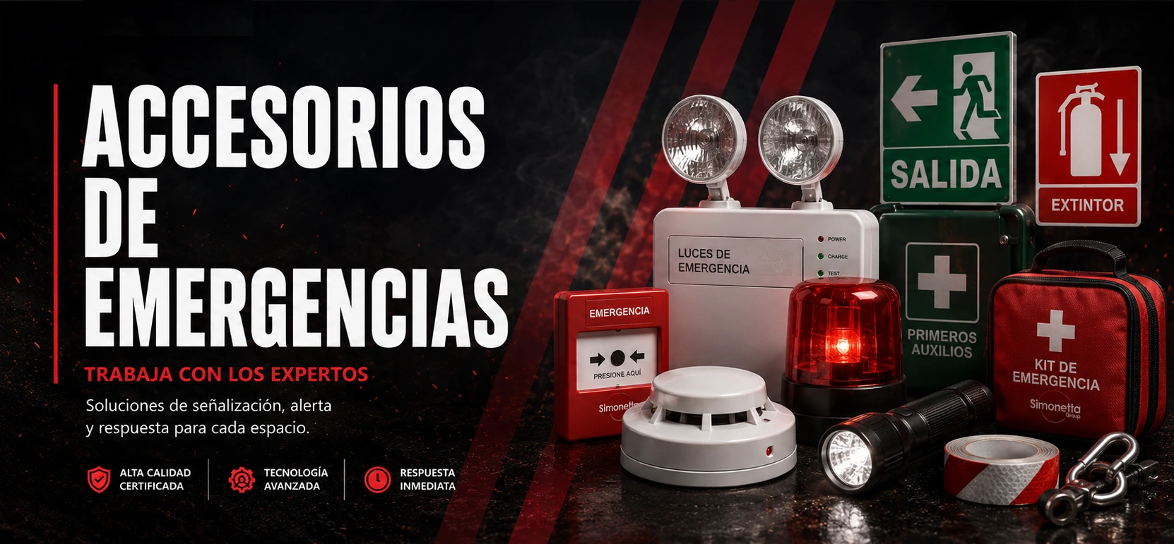 Accesorios de emergencias