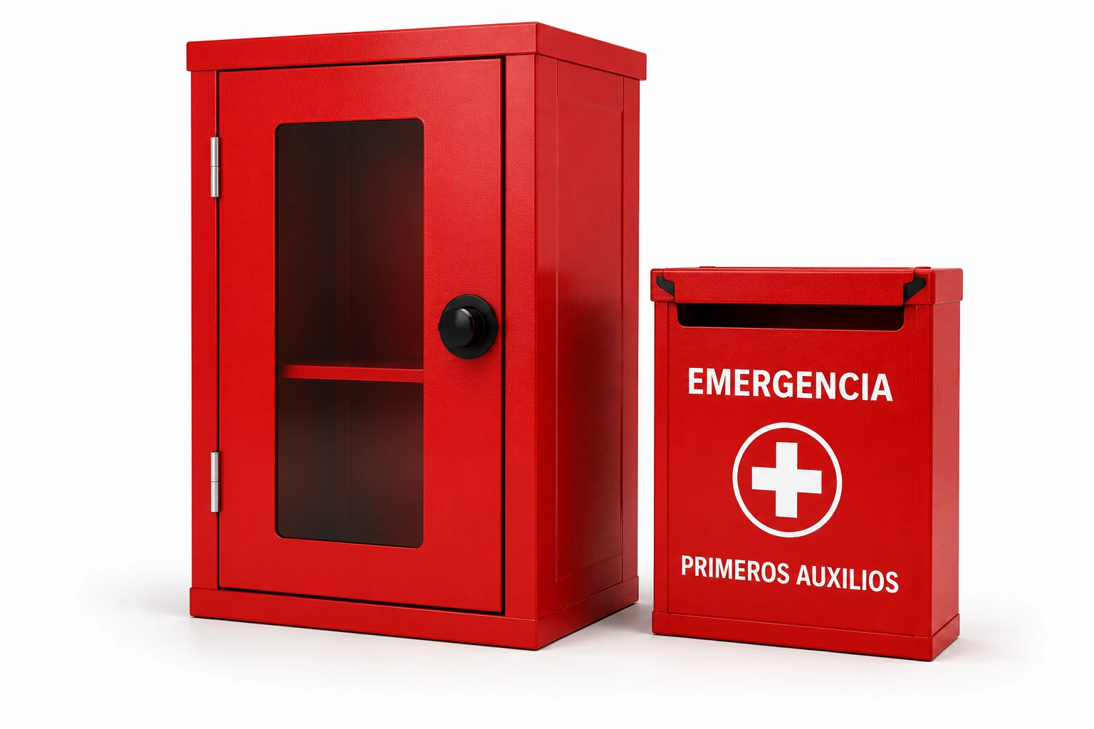 Gabinete contra incendio y botiquin de primeros auxilios
